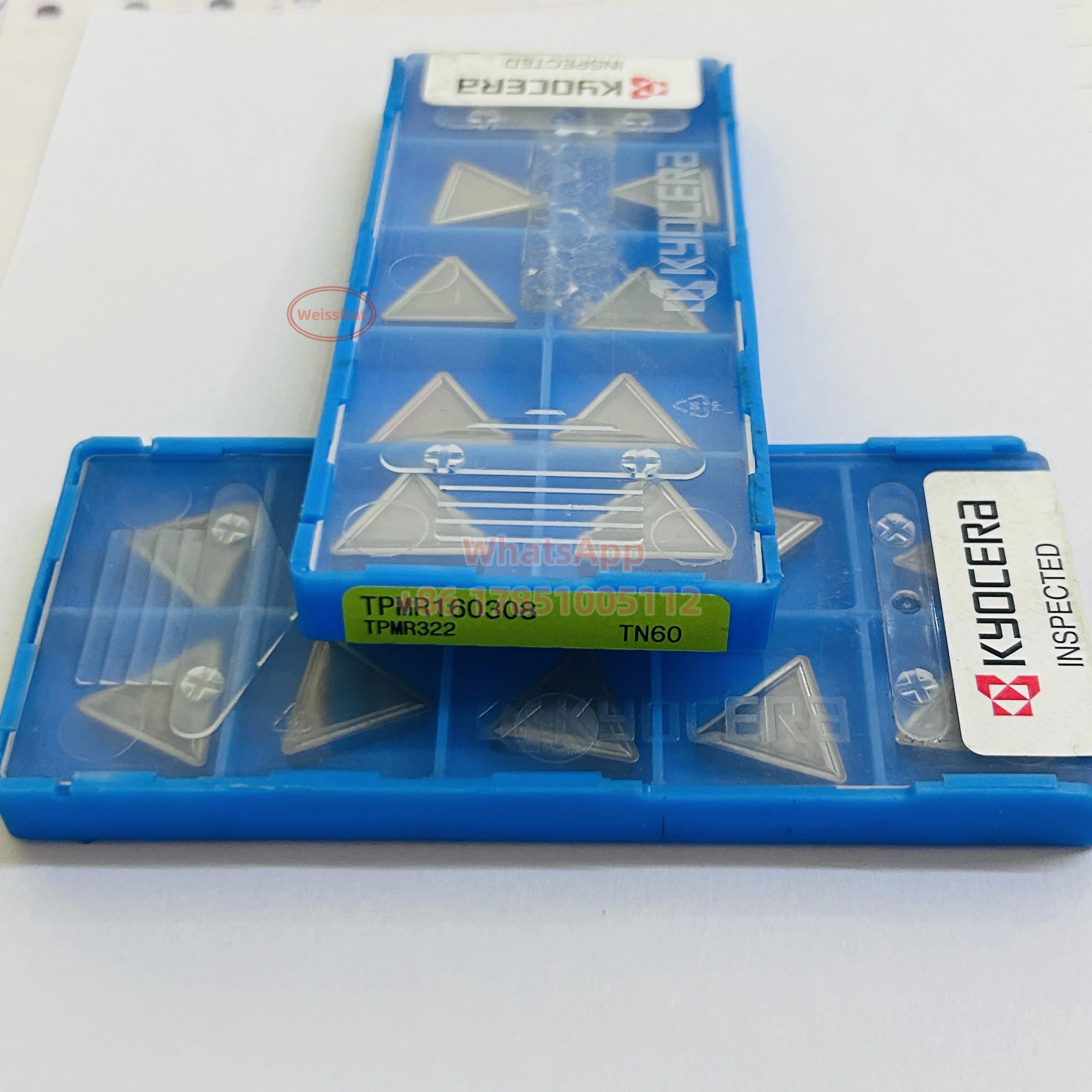 Kyocera TPMR 160308   TN60 คาร์ไบด์แทรก TPMR lnserts