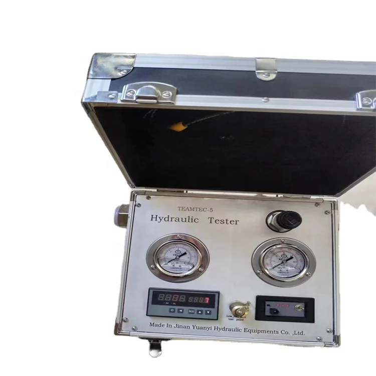 Digital Portable Hydraulic Pressure and Flow Tester ,500L/Min Hydraulic Motor Repairing Gauge Tester