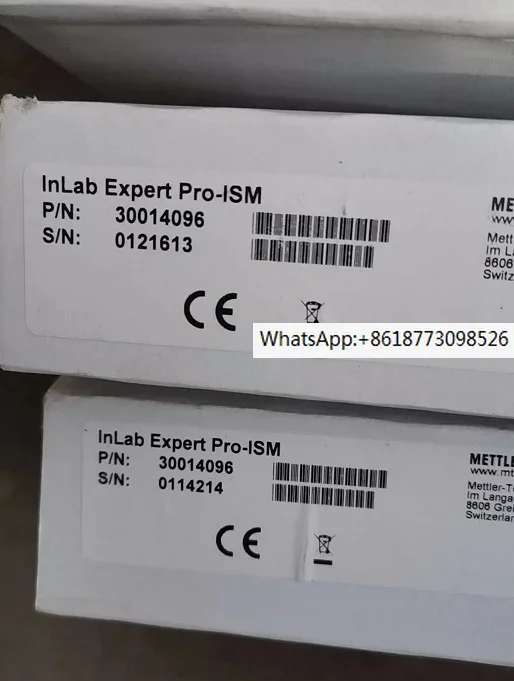 InLab Expert Pro ISM Three in One Intelligent Acid Base pH Electrode 30014096