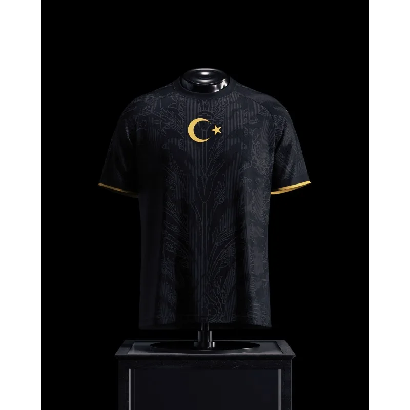 camisa-criativa-de-eventos-de-futebol-da-turquia-2026-camisa-comemorativa-casual-de-verao-para-camiseta-preta-estampada-individualmente