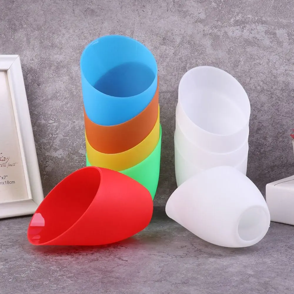 

Home Simple Plastic Lamp Cover Slanting Horseshoe Solid Color Lamp Shade