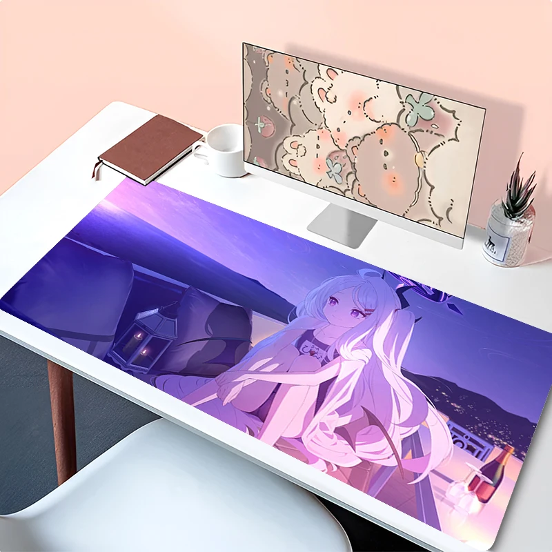 Gamer tapis de souris ordinateur portable bleu archives Sorasaki Hina tapis de souris Anime fille HD impression Kawaii clavier tapis PC jeu bureau tapis de souris