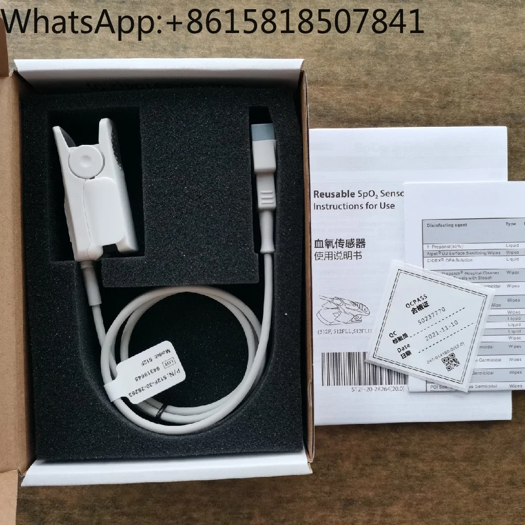 

Adult Fingerclip 512F Blood Oxygen Sensor with Blood Oxygen Probe