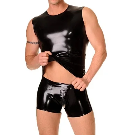 

100% latex Rubber Gummi Black Men’s suit, pool, cosplay, beach, party, comfortable xs-xxl 0.4 mm