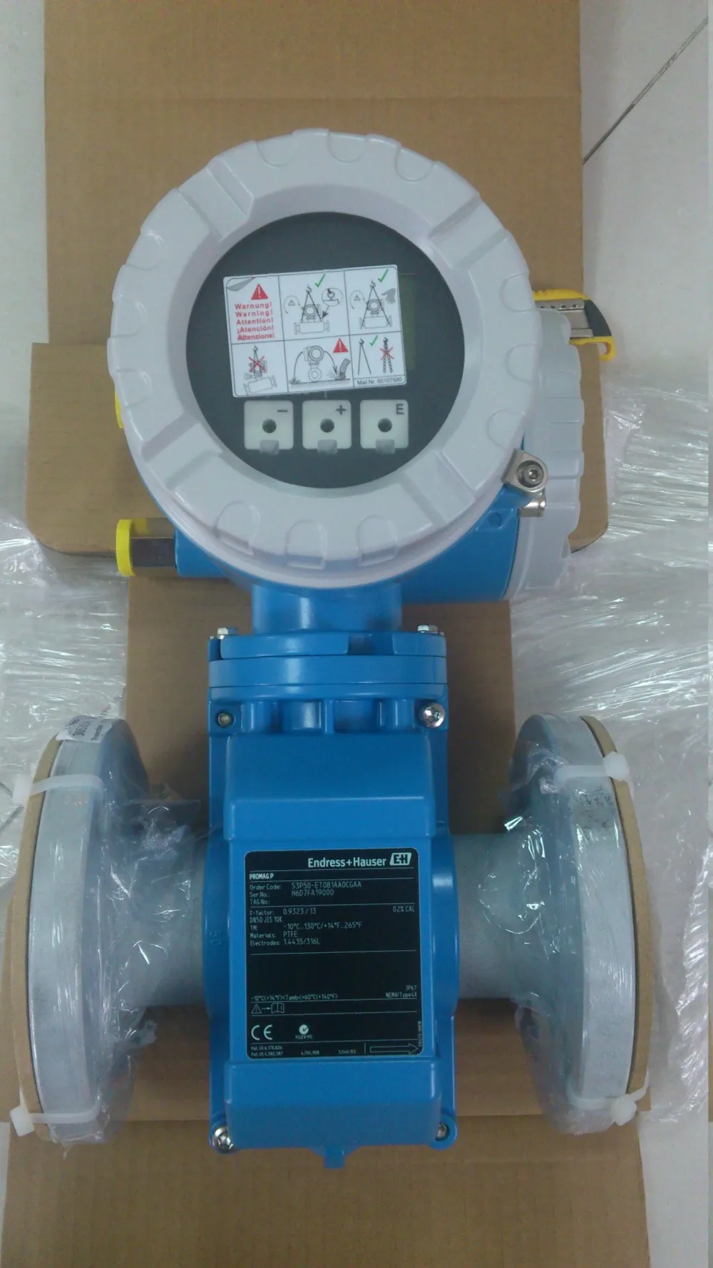 endress& hauser E+H electromagnetic flowmeter 50P1Z-ECGA1AA0ABAA