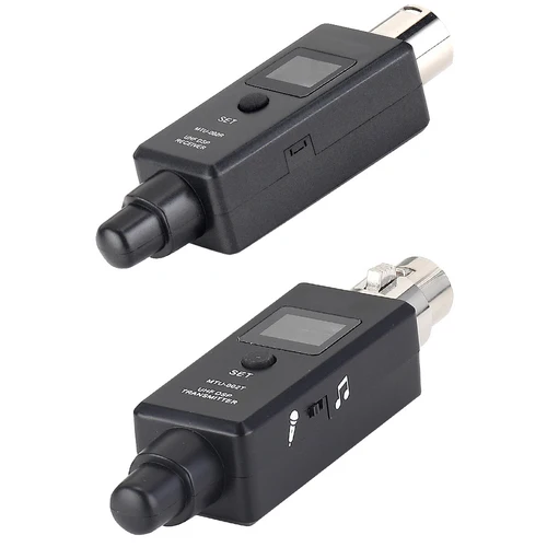 Imagen 2 del producto Sistema inalámbrico, bobina dinámica, micrófono capacitivo, transmisor, receptor, micrófono de mano, convertidor cableado a inalámbrico