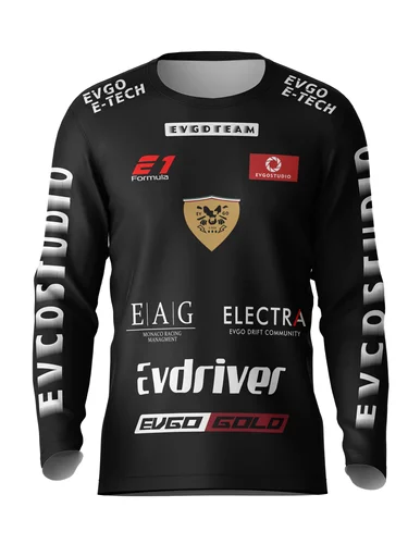 Imagen 2 del producto Camiseta de manga larga con estampado informal para hombre, camiseta transpirable de secado rápido, cómoda, deportiva, de carreras, verano 2025