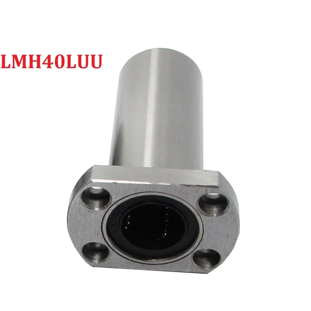 

Pack of 1pcs LMH40LUU 40mm Long type Ellipse Flange Type CNC Linear Motion Bushing Ball Bearing