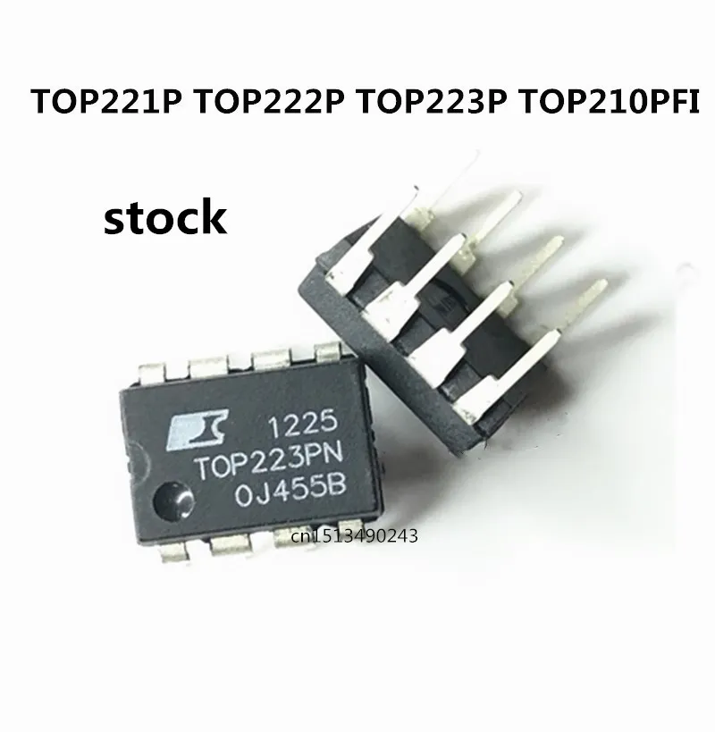 الأصلي 10 قطعة/الوحدة TOP221P TOP222P PN TOP223P TOP210PFI DIP-8