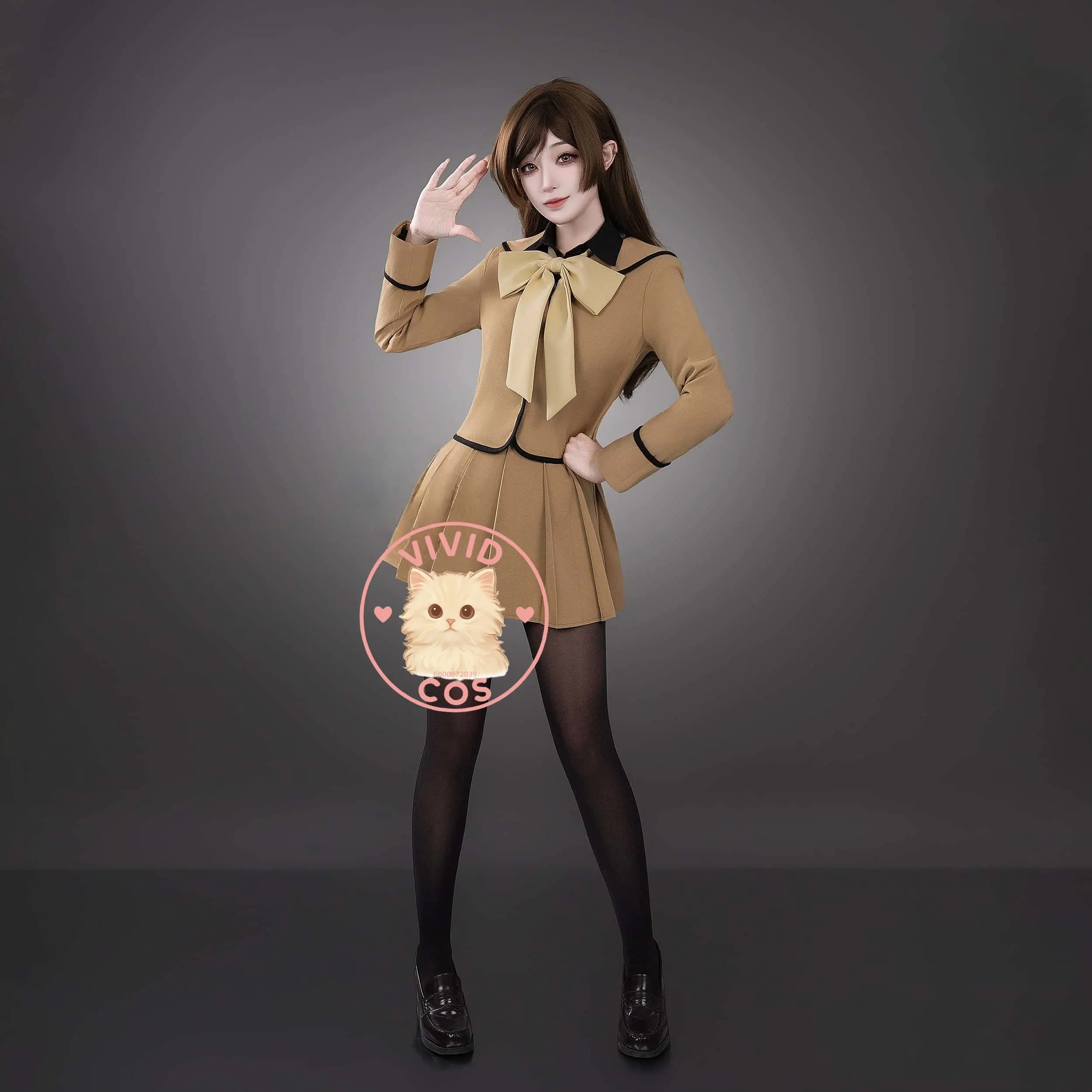 Hot Anime Cosplay Costume Nanami Momozono Role Playing High Quality School Uniform Suits for Women Comic Con Halloween Party