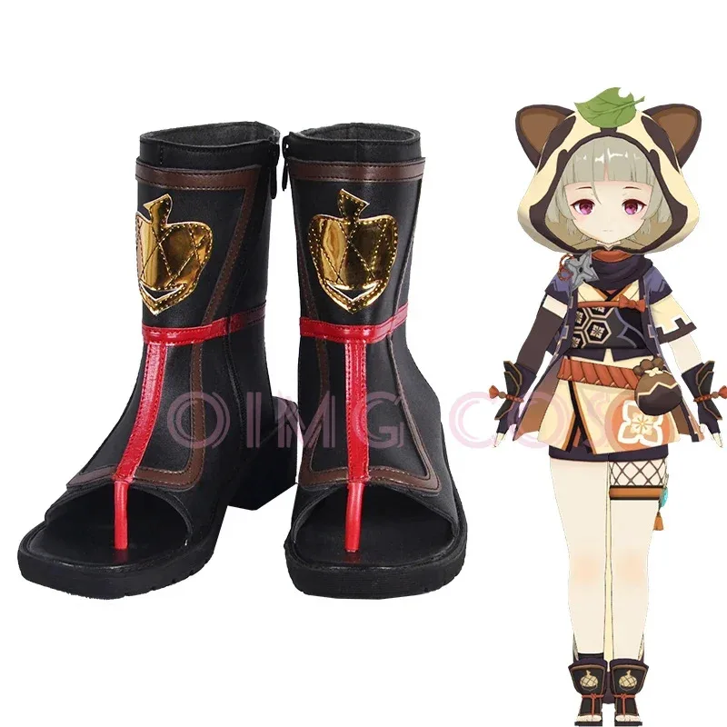 

Impact Sayu Cosplay Shoes Anime Chinese Style Halloween for Women Game
