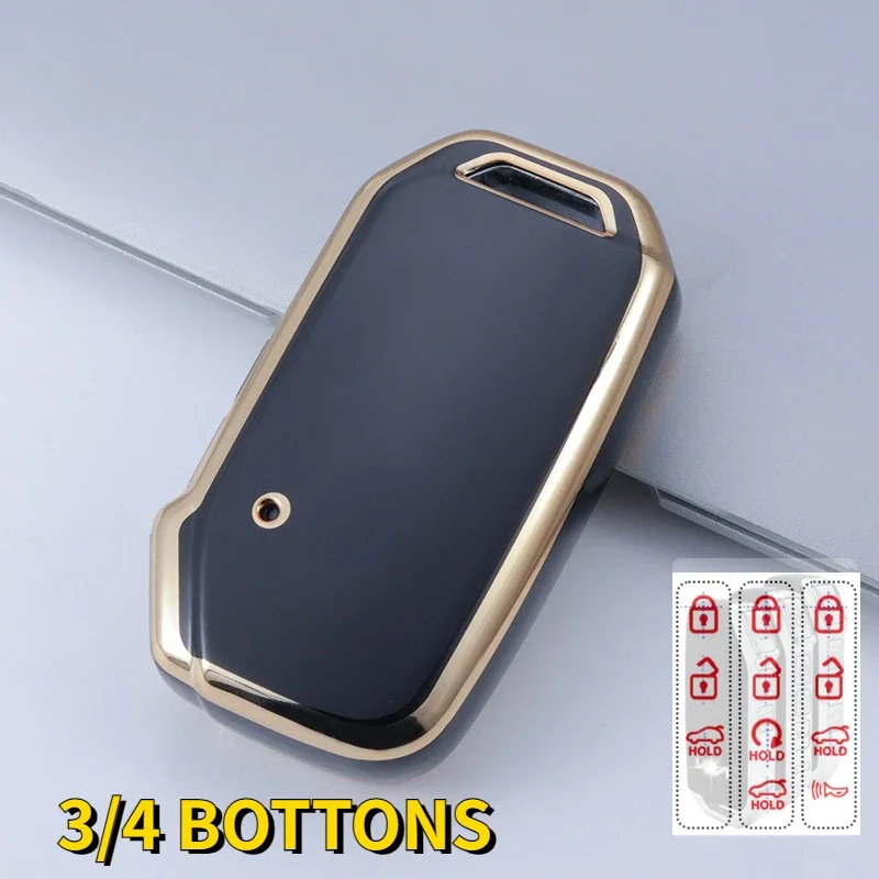 TPU Car Key Fob Case Cover Accessories for Kia Sportage 2023 Ray Sorento Soul Telluride Cerato 2020 K5 K8 K3 KX3 KX7 Seltos 2022