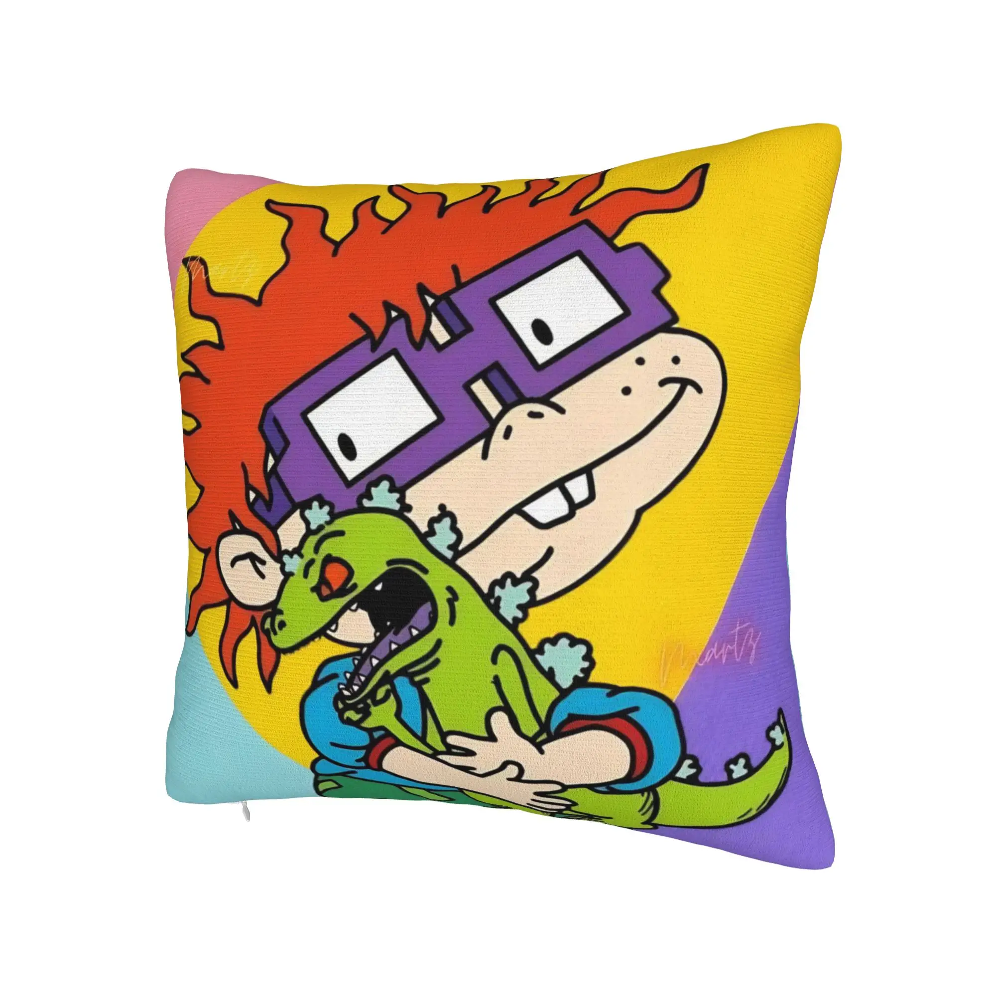 Cartoon R-Rugrats Pillow Covers Merch Printed Cushion Cover Decoration  Pillow Case Cover Home Multi-Size