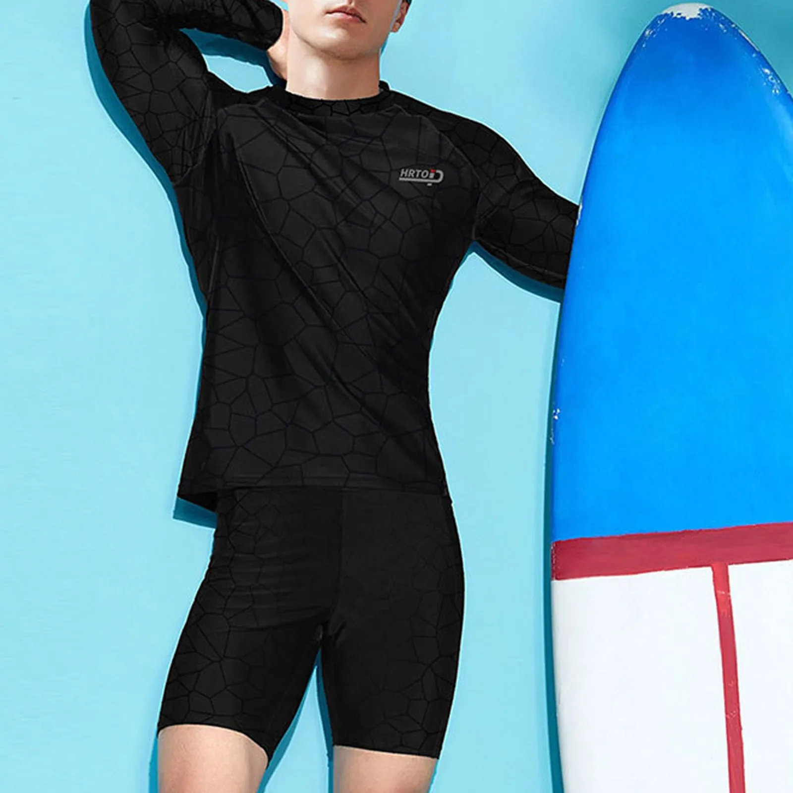 Men Casual Long Sleeved Diving Bathing Suits with Shorts Sunflower Swimsuit Bottoms Shorts Womens Bathing Suit Bottoms Shorts