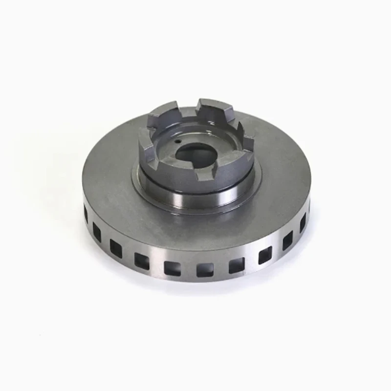 Cnc  Customized  Machining Part Stainless Steel Precision Machined Disc Assembly with Slot and Multiple Holes