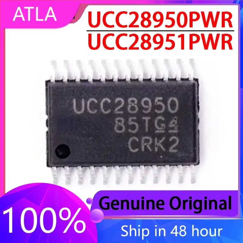 Interruptor Controlador Chip, novo, UCC28950 UCC28950PWR UCC28951PWR, TSSOP-24, 2pcs