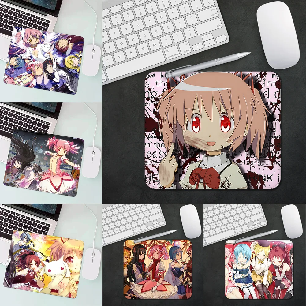 Puella Magi Madoka Magica Gaming Mouse Pad XS Small Mousepad For PC Gamer Desktop Decoration Office Mouse Mat Deskmat Rug