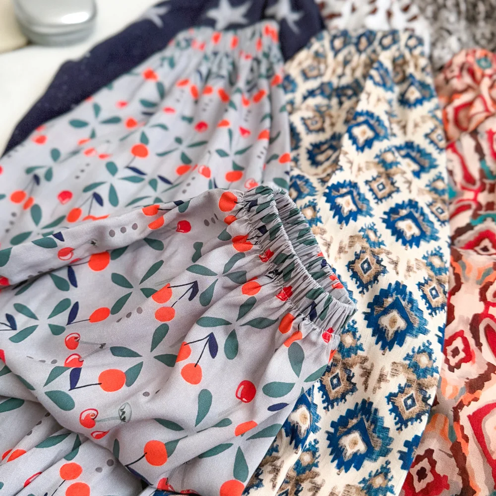 Kinder Sommer Anti-Mücken-Hose Jungen Mädchen Atmungsaktive Bedruckte Haremshose Lockere Bloomers für 2-9 Jahre Kinderkleidung – Detail 11