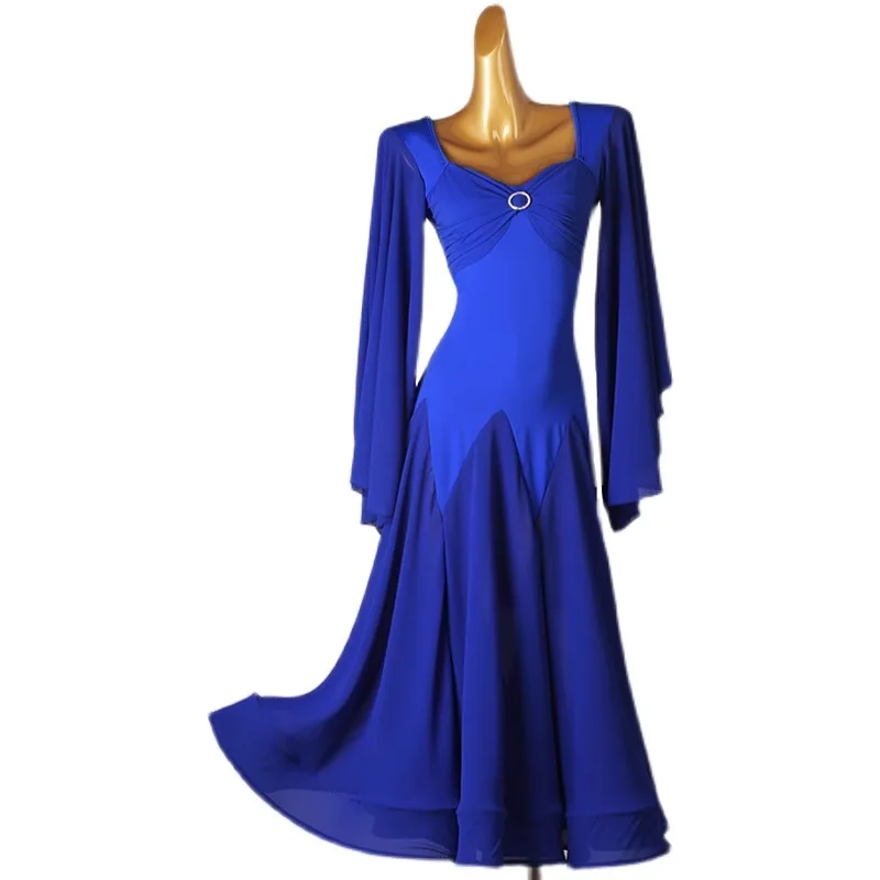 Moderne Tanzkleidung für Mädchen und Kinder, Walzerkleid, Ballsaal-Wettbewerbskostüm, Damen, Abschlussball, Übungskleidung, 2025, urbaner Volumenwettbewerb