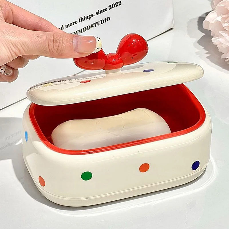 

Travel Bar Soap Holder Case Container, Portable Travel Size Toiletries Essential,Leakproof Soap Dish With Lid & Draining Layer