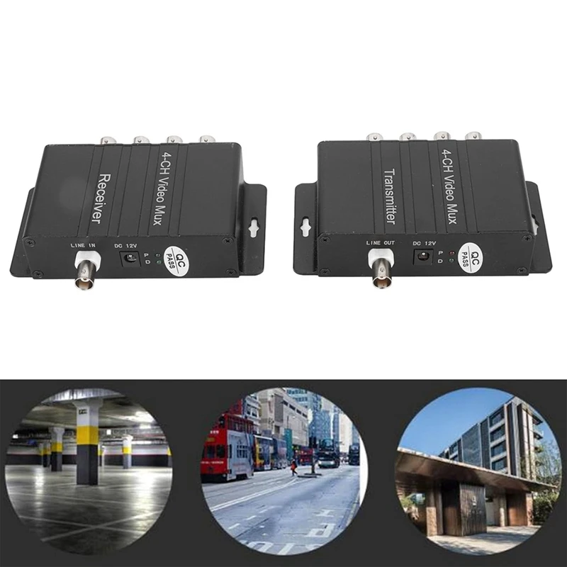 4 Channel Video Multiplexer 4 Channel Video Multiplexer High Quality Video Splitter With Analog Color Quad Processor