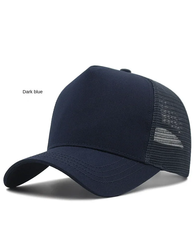 Big Head Man große Mesh Baseball Hüte im Freien plus Größe Sport kappen Papa übergroße Trucker Cap 56-61cm 62-66cm – Detail 4