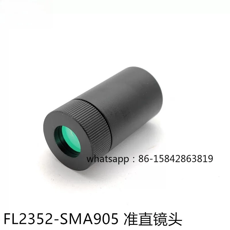 Fiber collimating lens with SMA905 socket, pigtail parallel light lens