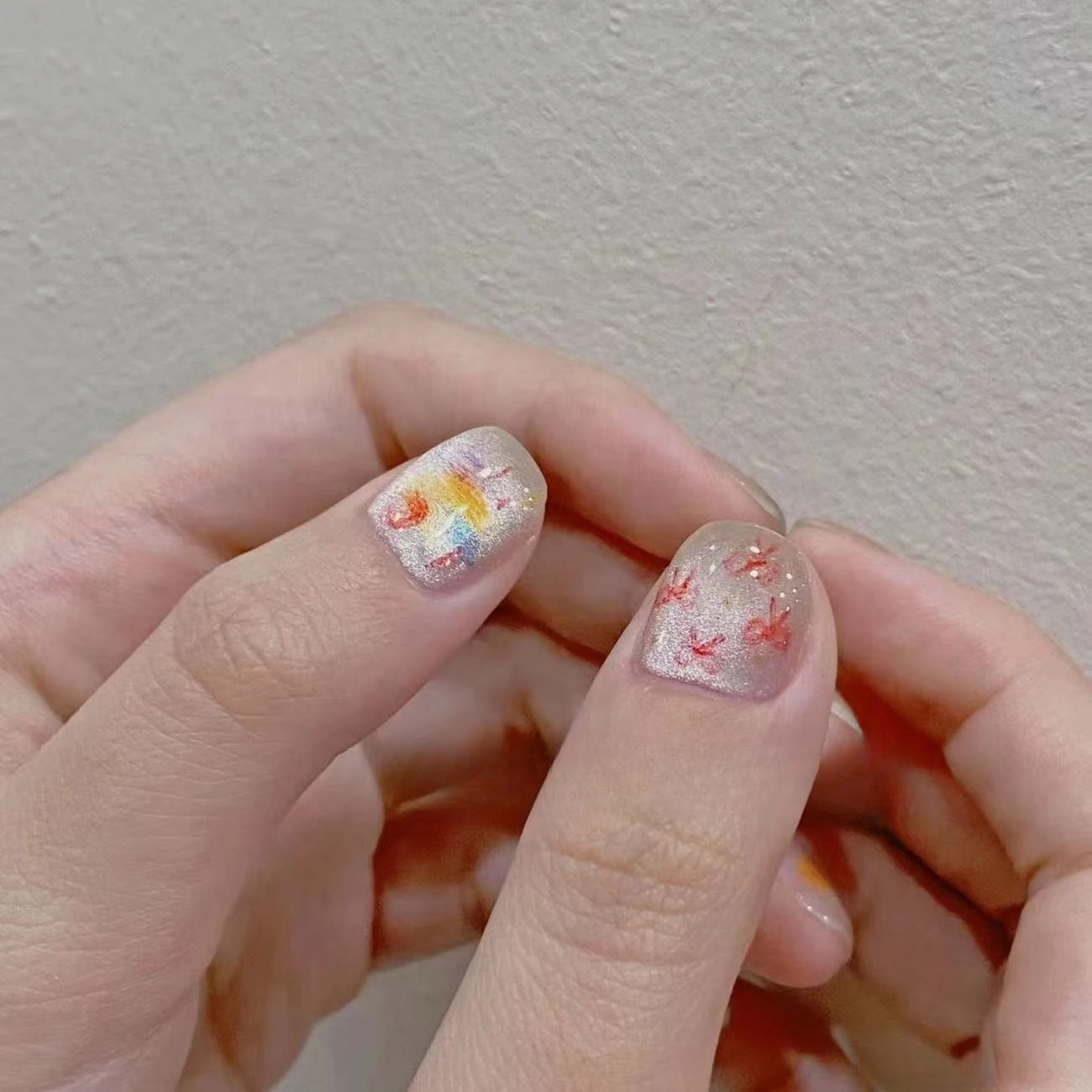 Рисунок 2 - окрашенные стеклянные бусины