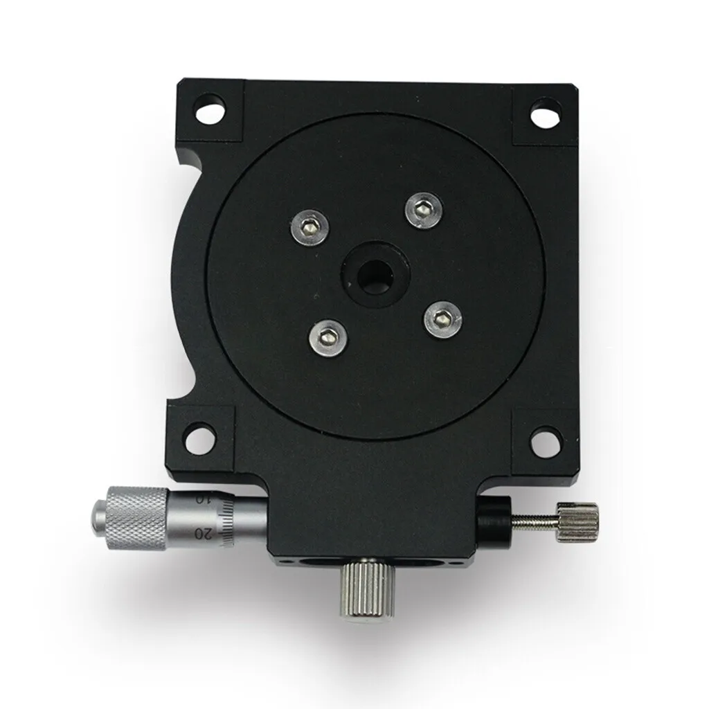 

Поворотная платформа RS60 L/R с ручным управлением, 60 мм, прецизионный оптический поворотный стол для ЧПУ-фрезеров и лазерной гравировки