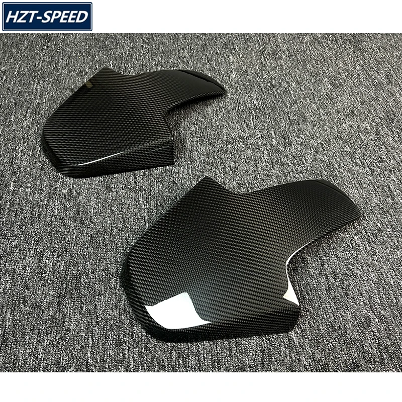 Dry Carbon Fiber Paste Style Car Chair Back Covers Trims For BMW M3 X3M G80 M4 X4M G82 G83 2021 Up view 4