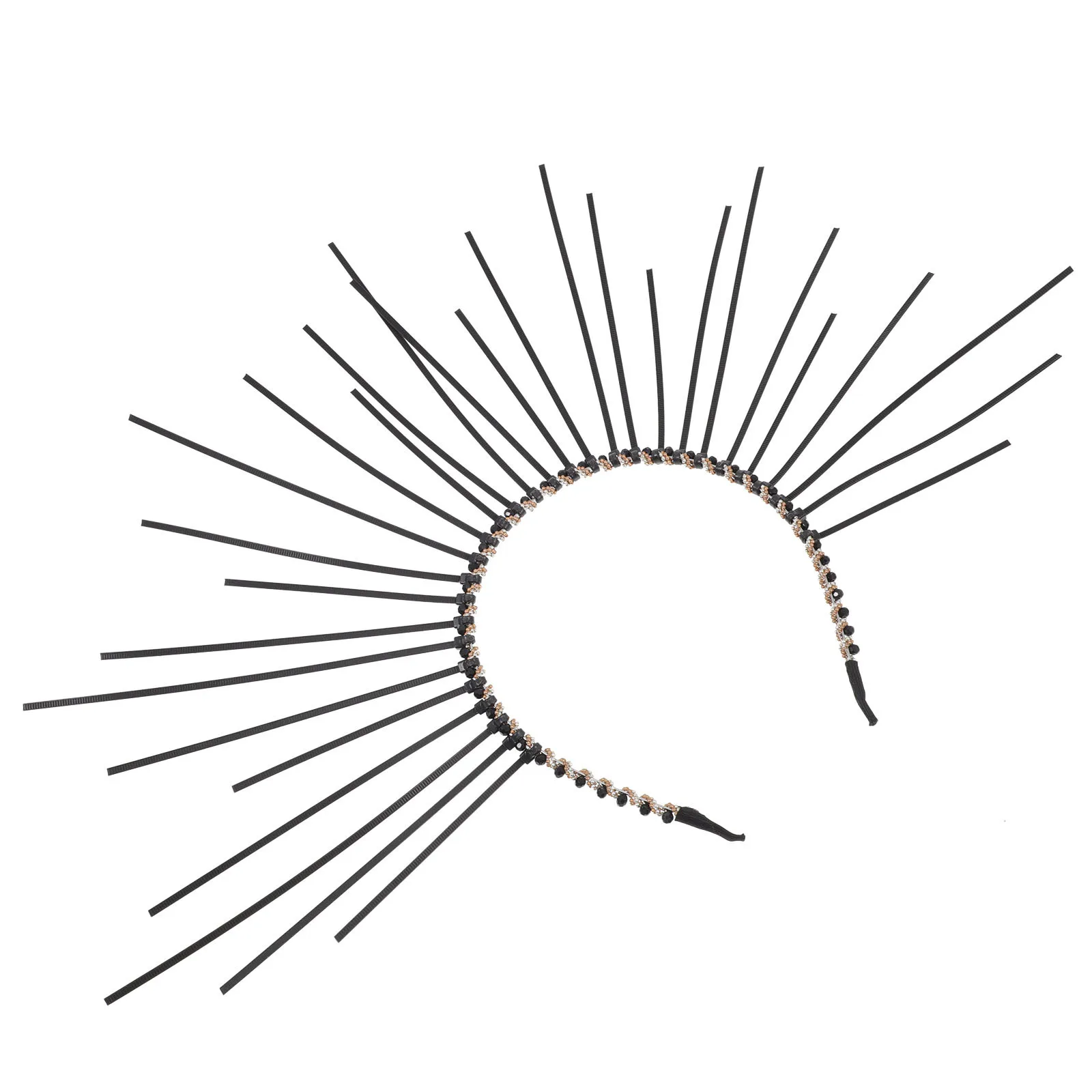 

1Pcs Photo Headband Metal Goddess Hair Hoop Halloween Cosplay Party Decoration Headband Decorative Hairband