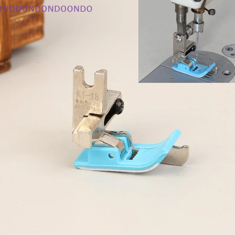 

1PCS 1/4 3/16 1/8 1/16 1/32 Straight line Edge Guide Presser Plastic Foot KT-18 for Industrial Sewing Machine