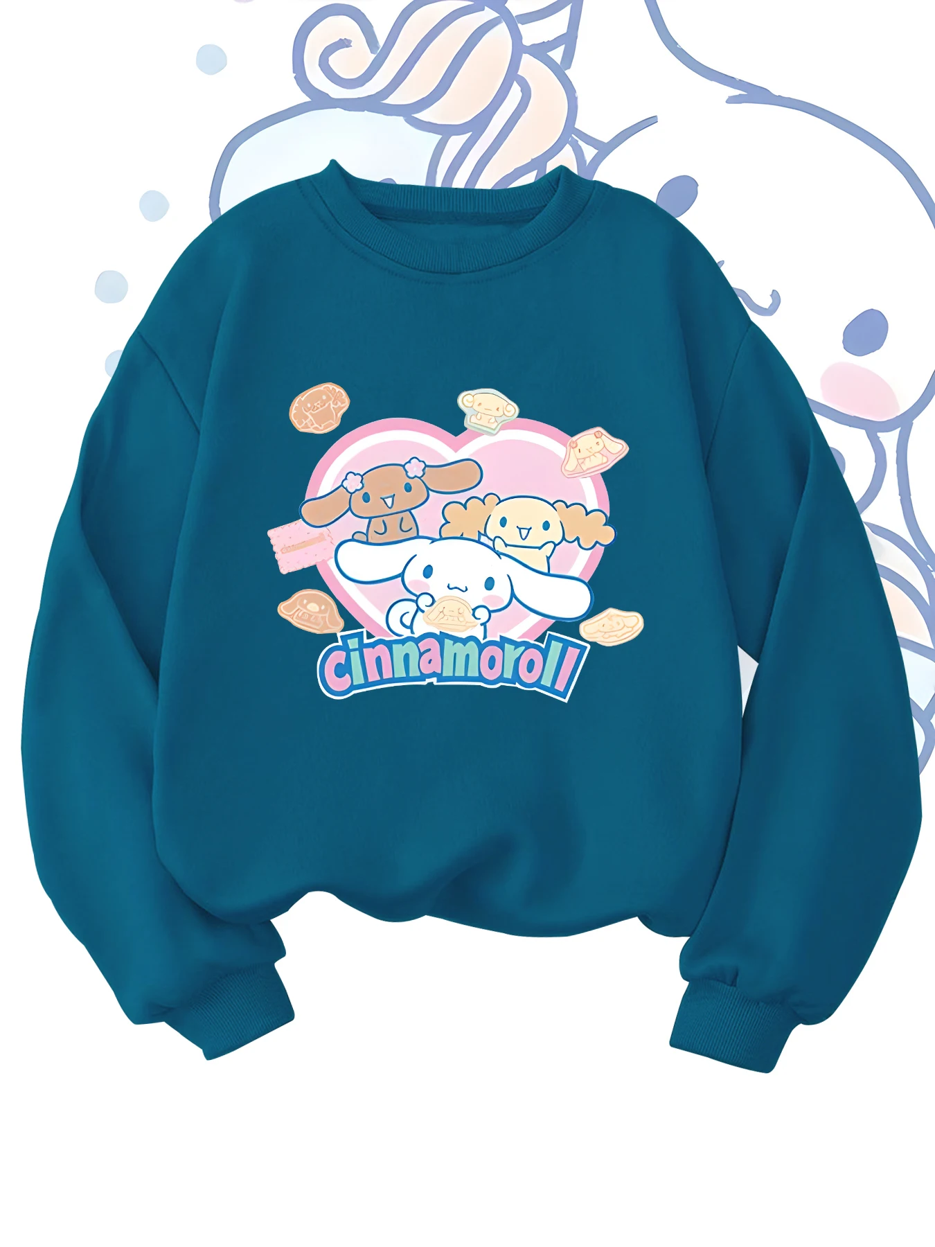 Sanrio Kuromi Lovely Ladies sweatshirt students Y2K outside wearing shirts spring and autumn outdoor sports casual pullover