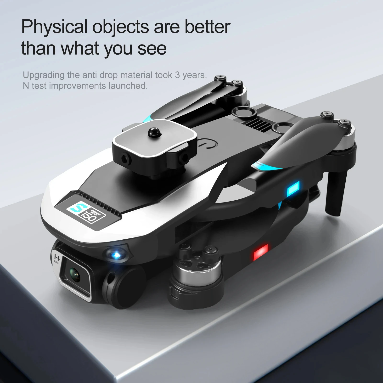 KBDFA S150 Drone HD Dual Camera Professional Aerial Photography Obstacle Avoidance Brushless Helicopter RC Quadcopter Toy Gifts view 3