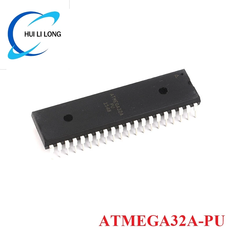 5/1pcs ATMEGA32A-PU ATMEGA ATMEGA32 ATMEGA32A DIP-40 8-bit Microcontroller MCU 32KB In-system Flash 2.7V Chip IC New Original