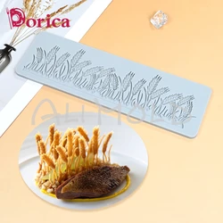 Wheat Ears Design Silicone Lace Mat Handmade Sugarcraft Chocolate Mould DIY French Dessert Cake Decorating Tool Kitchen Bakeware