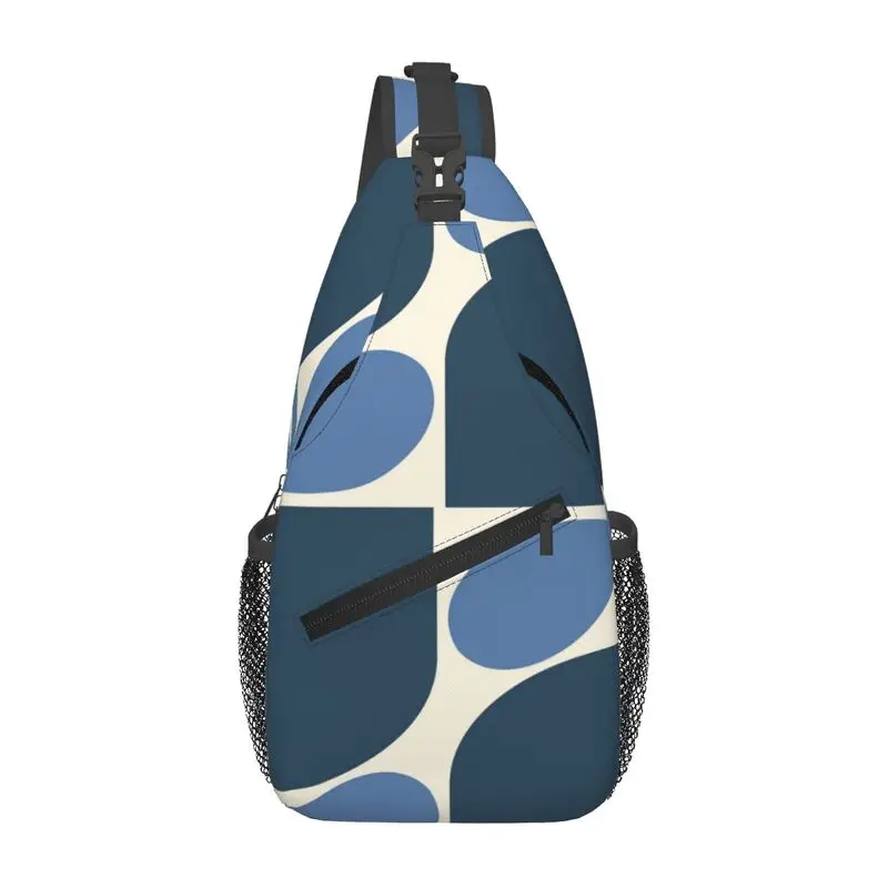 

Custom Orla Kiely Scandinavian Flowers Sling Crossbody Chest Bag Men Fashion Shoulder Backpack for Travel Cycling