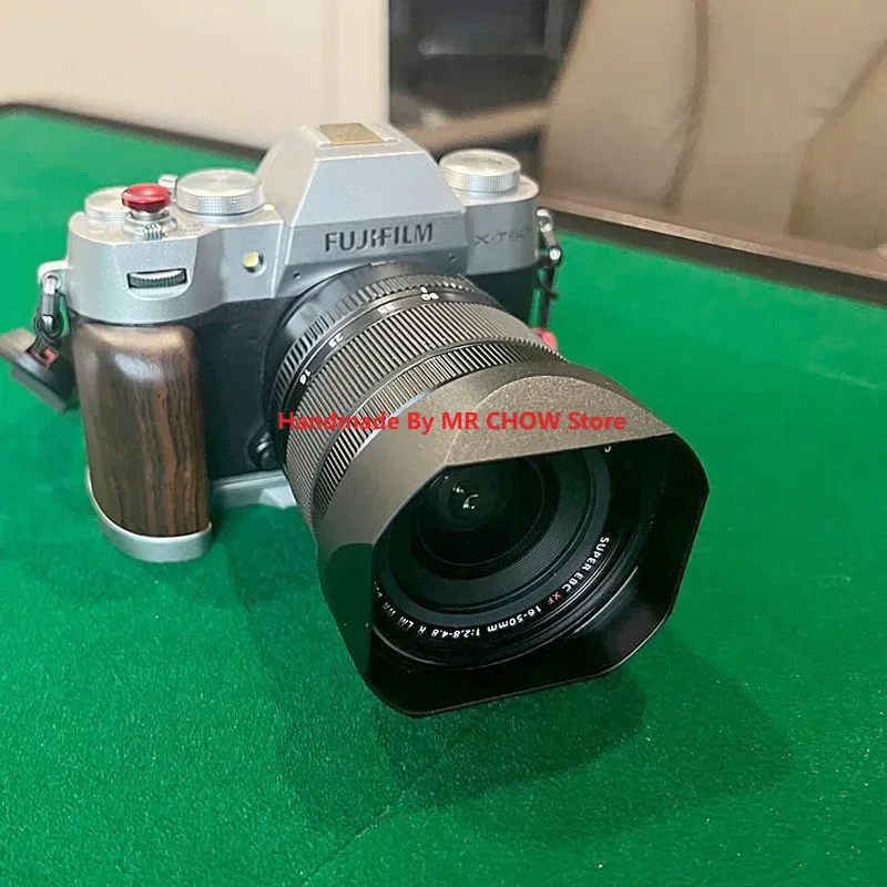 

Bayonet Metal Square Lens Hood for Fujifilm Fujinon XF33mm F1.4 R LM WR XF23mm F1.4 R LM WR XF16-50mm F2.8-4.8 R LM WR