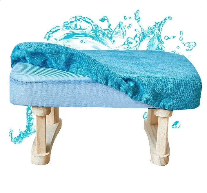 

Creative Low Stool Solid Wood Cloth Stool Living Room Simple Bench Shoe Stool Household