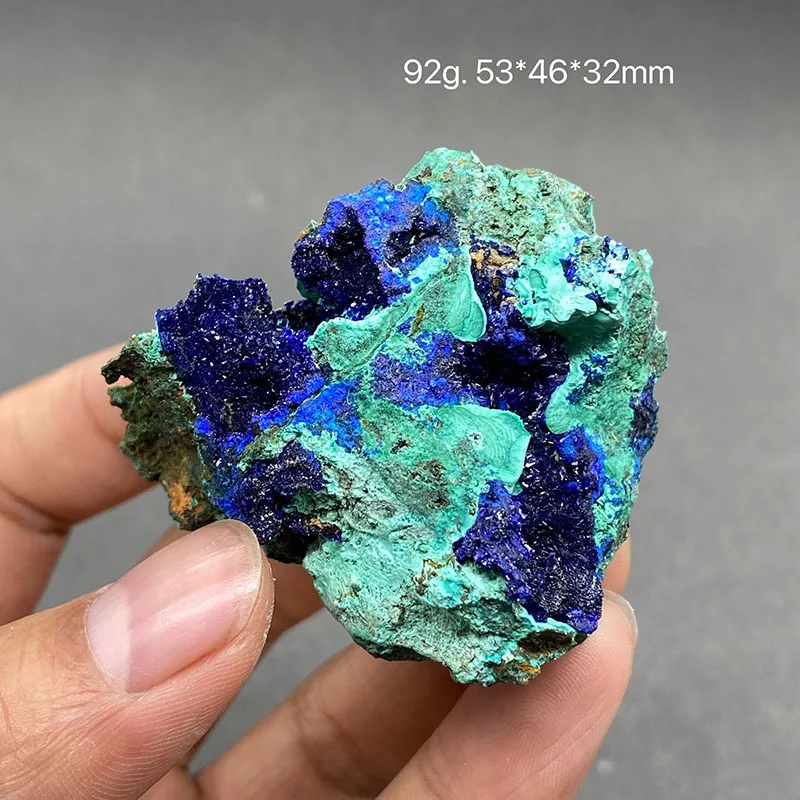 

100% Natural beautiful Azurite and Malachite symbiotic mineral specimen crystal Stones and crystals Healing crystal