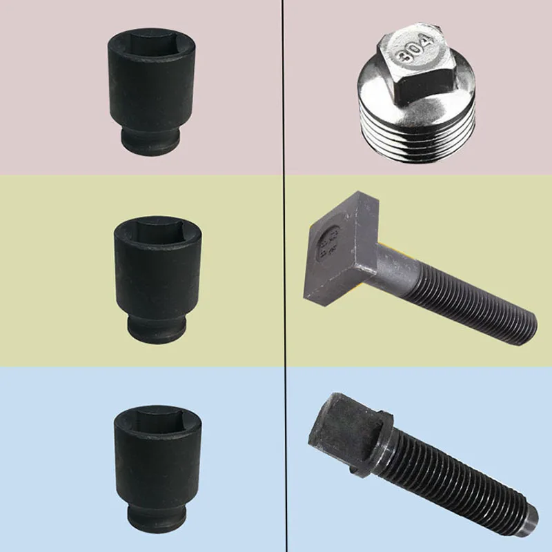 Imagem -06 - Heavy Duty Praça Chave Soquete Drive Impact Socket Air Soquetes Cabeça Ratchet Socket Adapter Pontos 1pc