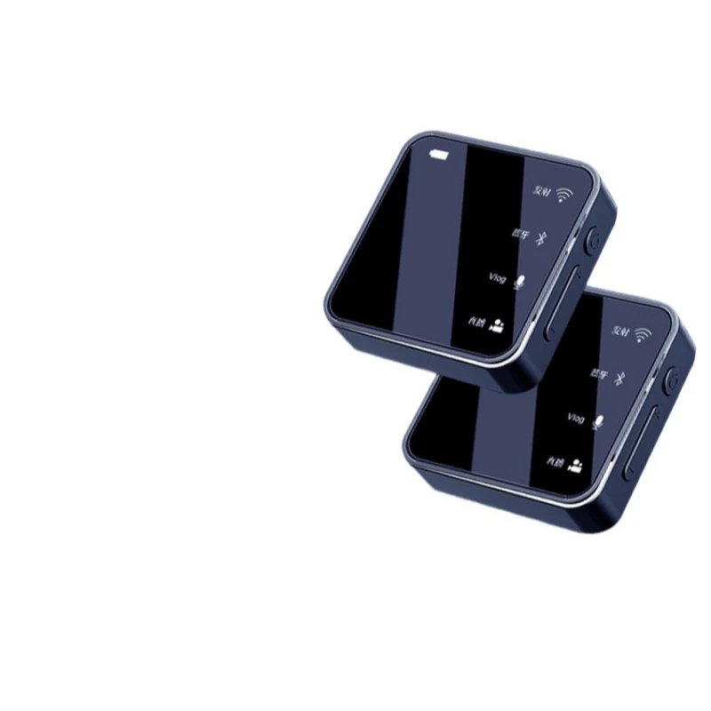 

Wireless microphone collar type one to two professional Bluetooth radio microphone live broadcast clip collar special sound card