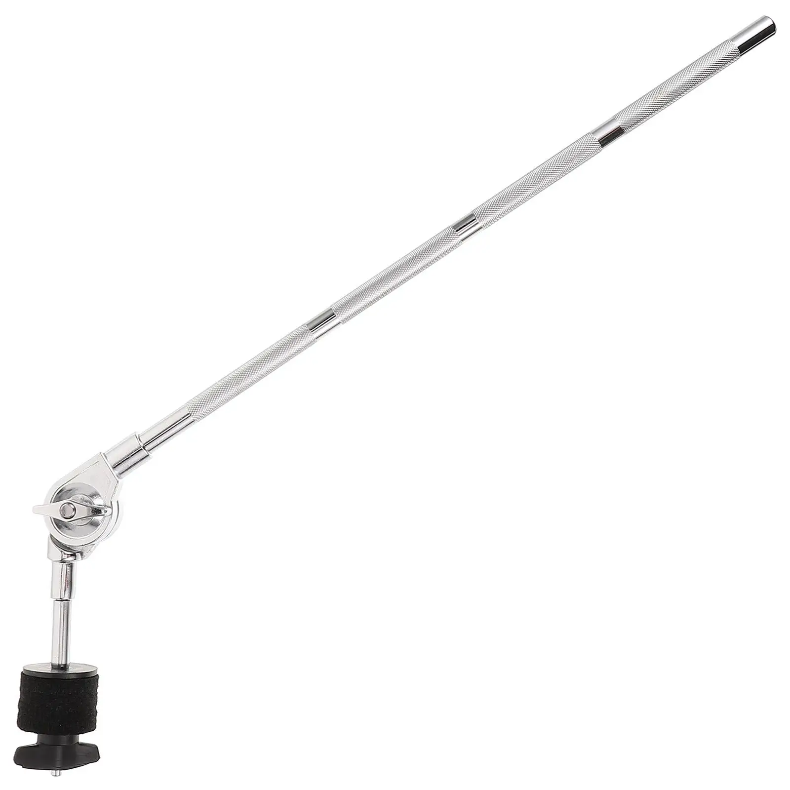 Boom Arm with Clamp Drum Kit Extension Accessories Cymbal Attachment Securing Clip