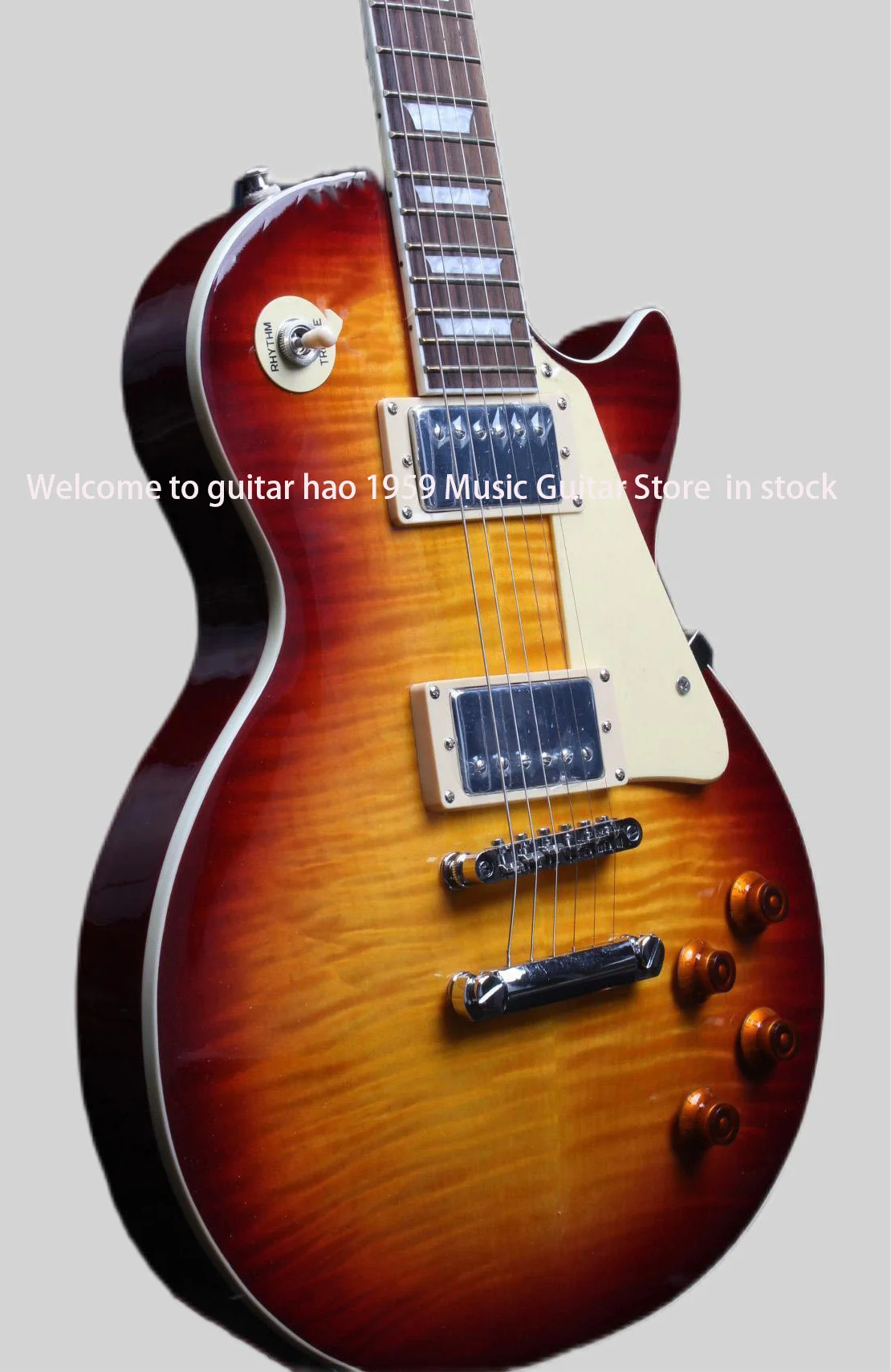 hot Custom Shop 1959 hotr9 Tiger Flame Electric Guitar Standard 59 Electric Guita