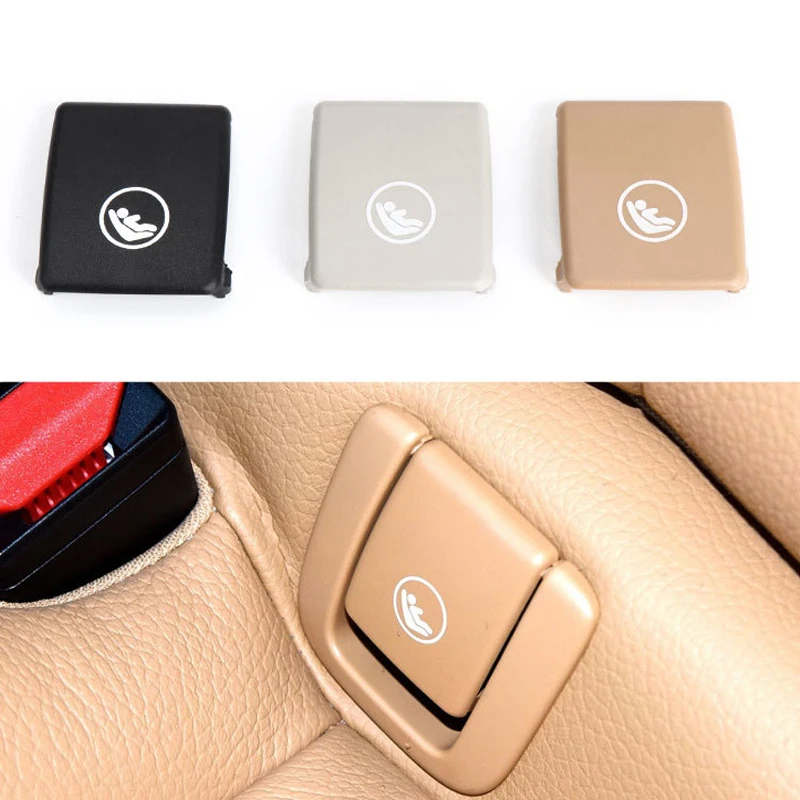 Car Rear Child Seat Fixing ISOFix Cover Hook Cover Restraint Switch For Volvo V90 S90 S60 XC40 XC60 V6 Auto ABS Accessories