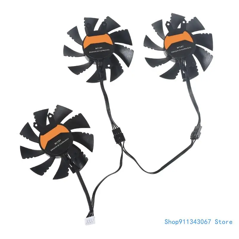 Original GPU Cooler Fans Graphics Card Fan For iGame GeForce 1070Ti GTX960 Drop shipping