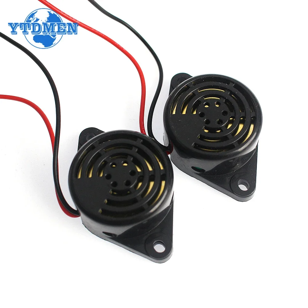 5PCS SFM-27 Active Buzzers DC 3-24V Alarm Continuous Beep 95DB Beep Alarm Speaker High-decibel Piezo Buzzer for Arduino