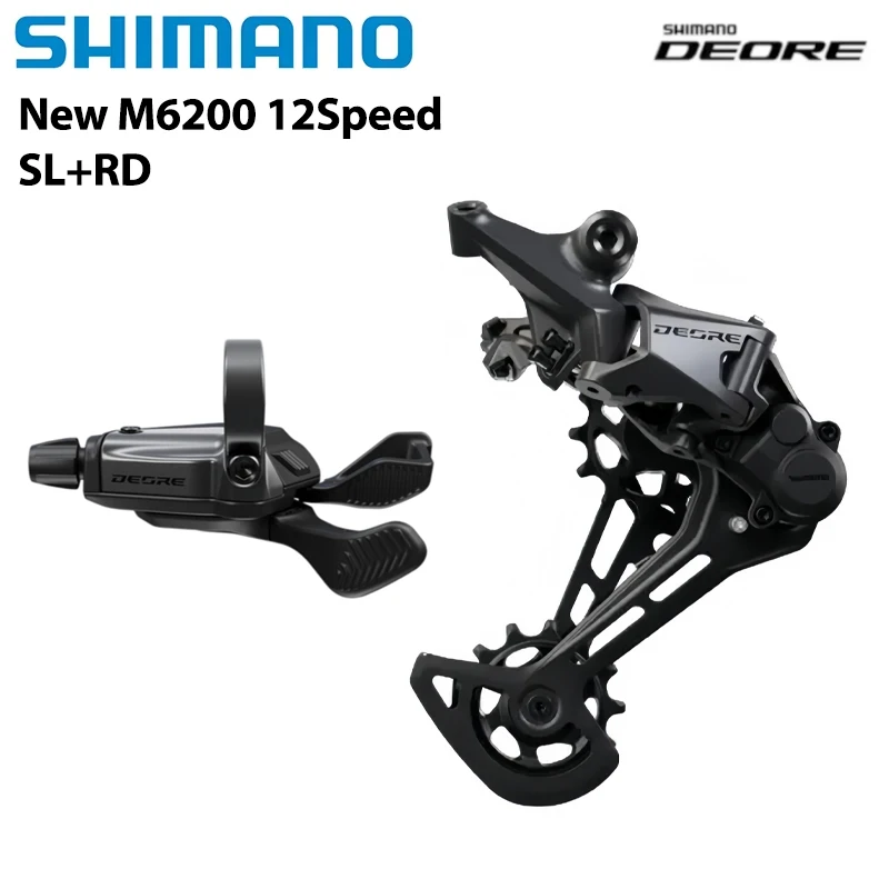 SHIMANO NEUE DEORE M6200 1x12s Gruppensatz SL-M6200-R RD-M6200-SGS Schaltwerk CS-M6200 10-51T CN-M6100 für Mountainbike-Teile – Detail 2