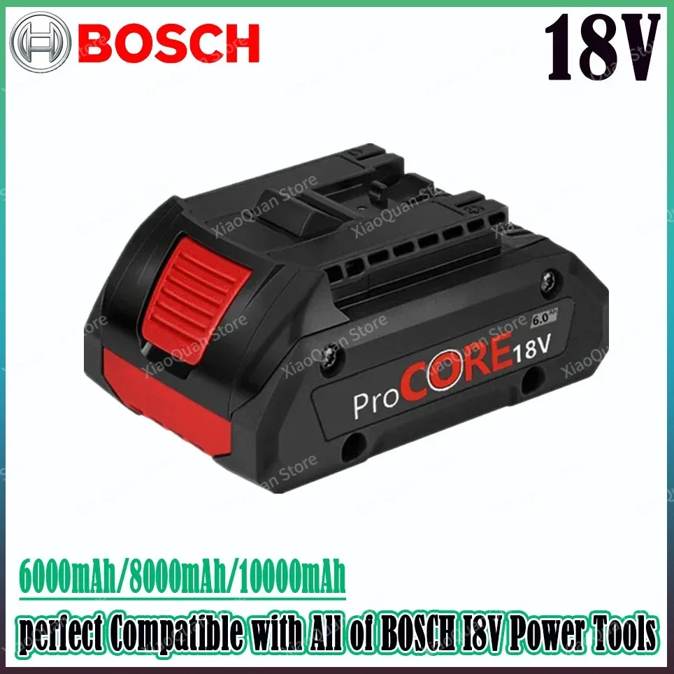 18V 6.0Ah 21700 replaceable battery, suitable for Bosch professional cordless tool BAT609 BAT618 GBA ProCORE battery replacement