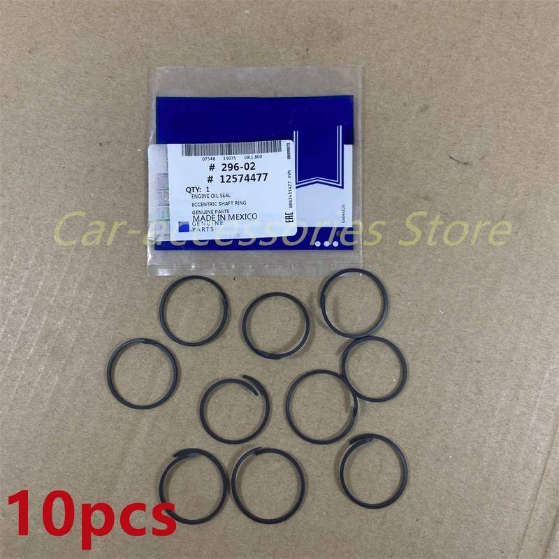 10PCS Auto Engine Camshaft Seal Cam Oil Seal Set for Buick Lacrosse Chevrolet Equinox Cadillac 12574477